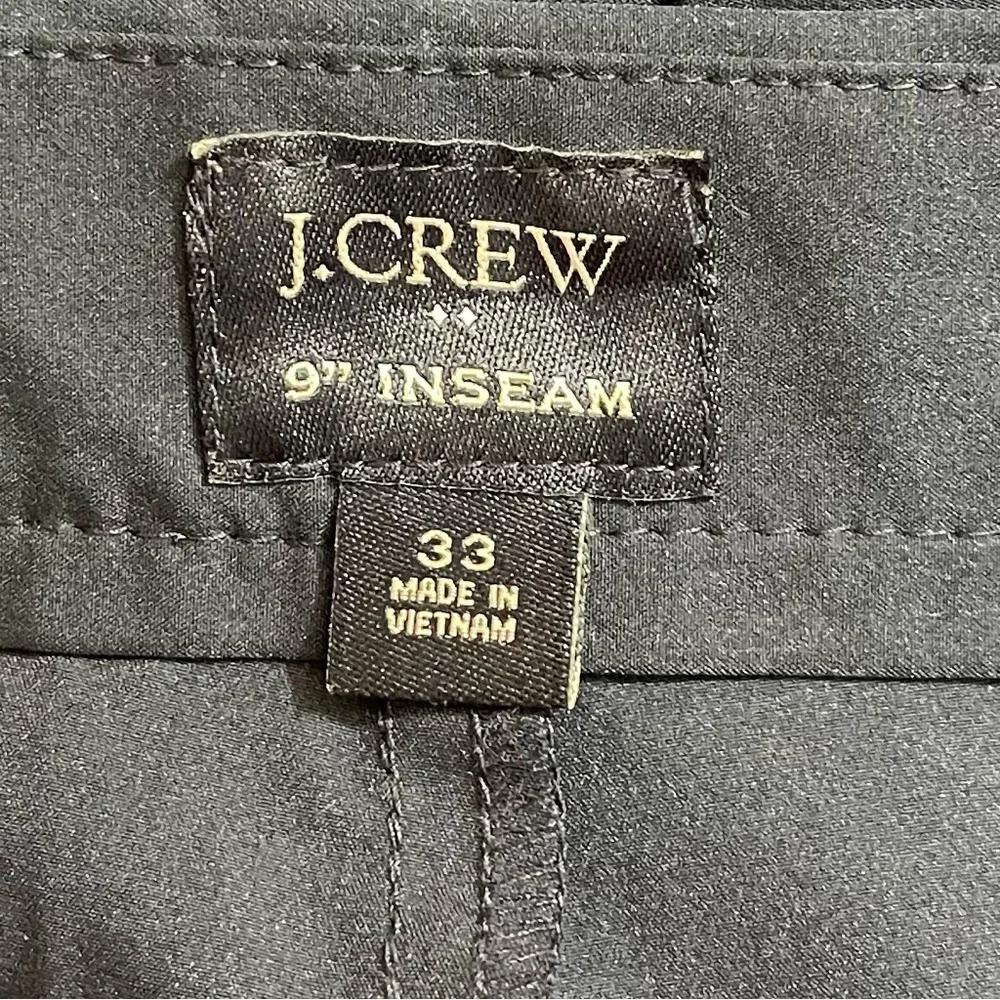 J. Crew Men's Flat Front Shorts in Blue Size 33 Pockets Casual Travel Vacation